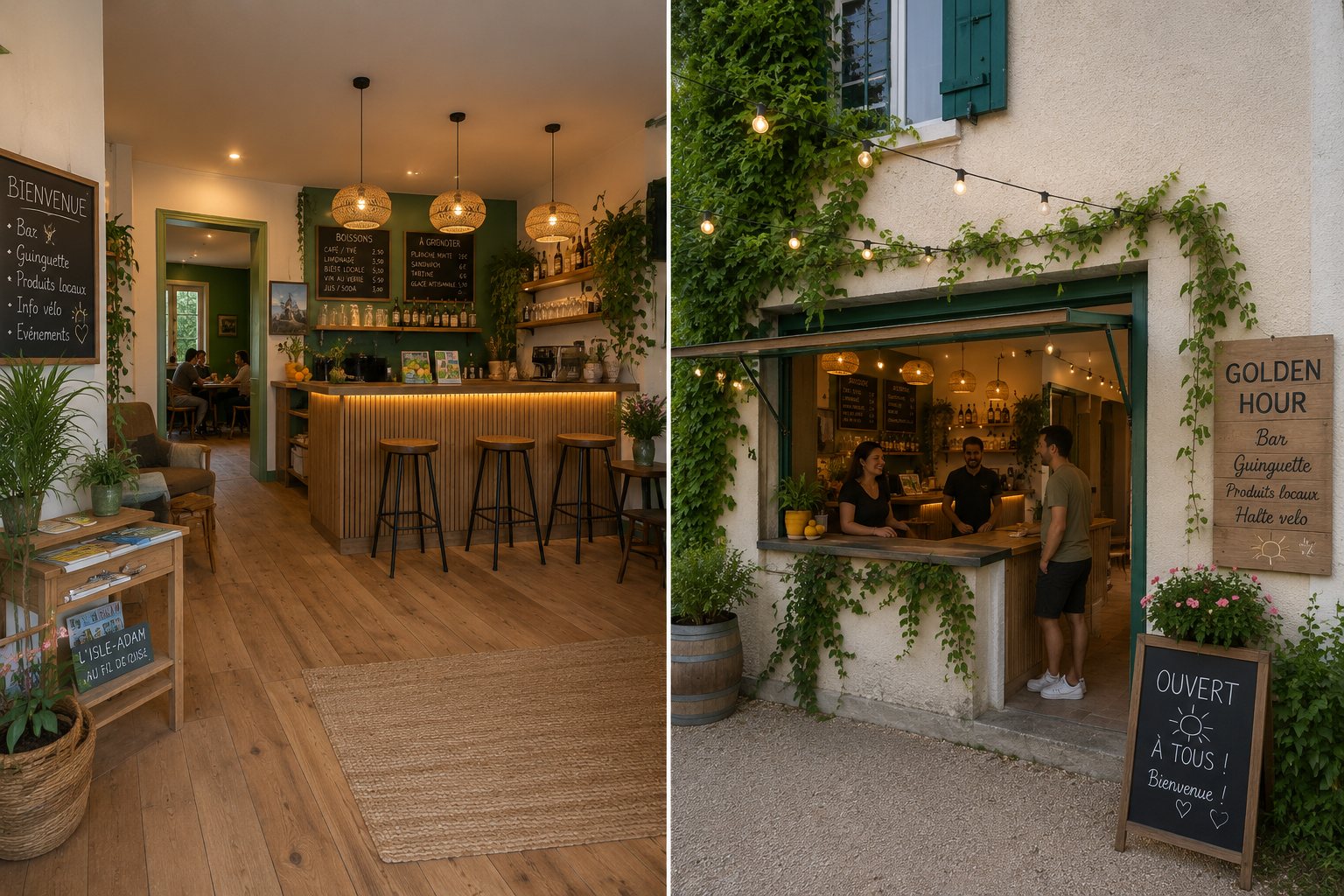 Le bar pour les soirées privées