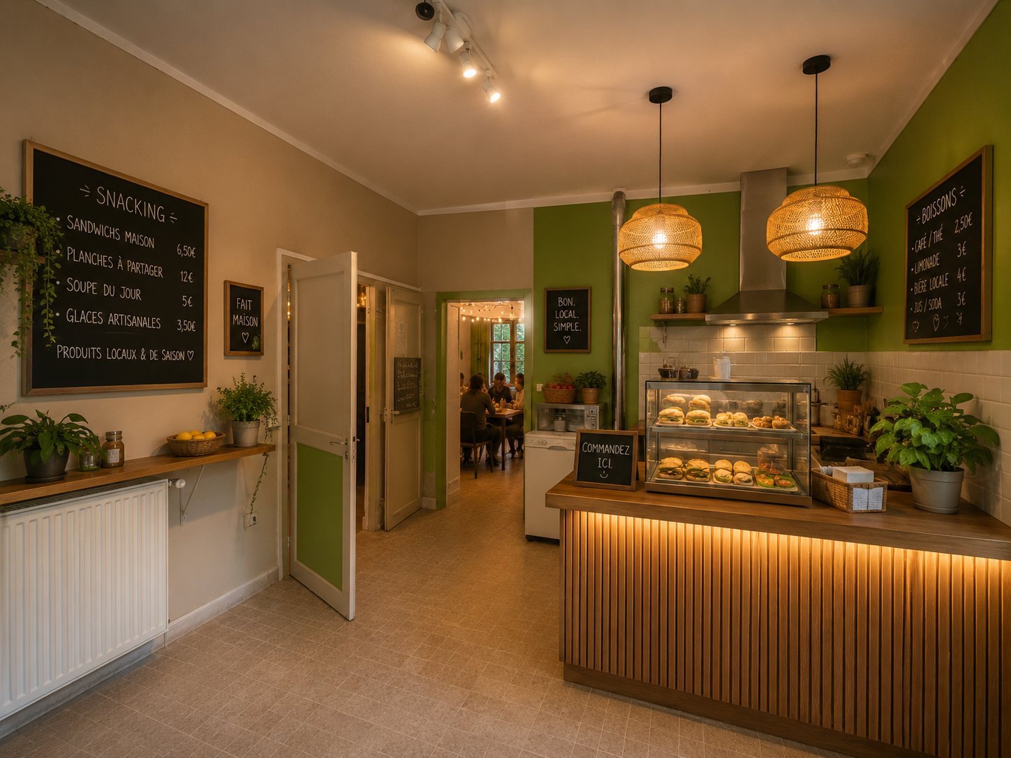 Le comptoir gourmand de la guinguette